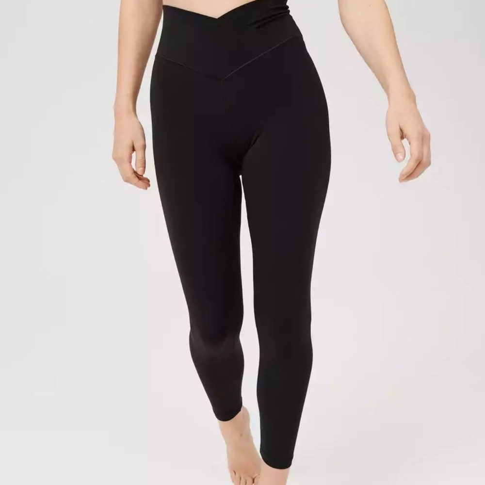 Aerie Real Me High Waisted Crossover Legging